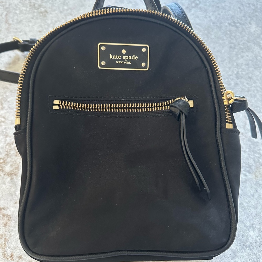 Kate Spade small/medium backpack purse